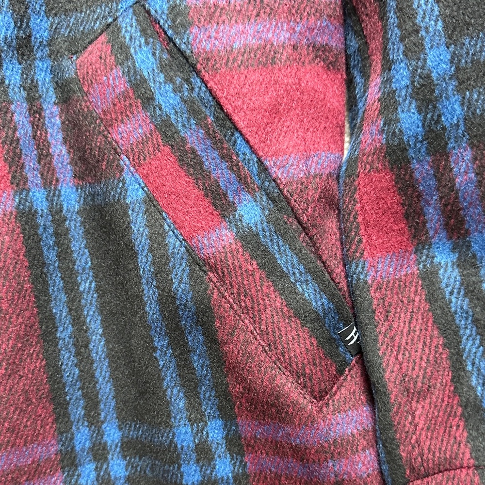Plaid Button-Up Jacket - Picture 3 of 5